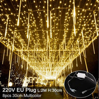 QIFU USB rideau lumineux joyeux noël décor pour la maison 2019 noël ornements arbre de noël pendentifs noël cadeaux nouvel an 2020