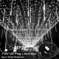 QIFU USB rideau lumineux joyeux noël décor pour la maison 2019 noël ornements arbre de noël pendentifs noël cadeaux nouvel an 2020