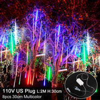 QIFU USB rideau lumineux joyeux noël décor pour la maison 2019 noël ornements arbre de noël pendentifs noël cadeaux nouvel an 2020