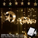 QIFU USB rideau lumineux joyeux noël décor pour la maison 2019 noël ornements arbre de noël pendentifs noël cadeaux nouvel an 2020