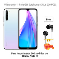 Version mondiale Xiaomi Redmi Note 8 T 4GB 64GB Smartphone 8 T Snapdragon 665 téléphone portable NFC 48MP appareil photo 18W bande cadeau gratuite 4 on AliExpress
