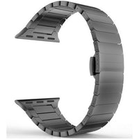 stainless steel strap for apple watch band 42mm 38mm 44mm 40mm metal Butterfly buckle watchband for iwatch bracelet 5/4/3/2/1