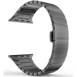 stainless steel strap for apple watch band 42mm 38mm 44mm 40mm metal Butterfly buckle watchband for iwatch bracelet 5/4/3/2/1
