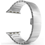 stainless steel strap for apple watch band 42mm 38mm 44mm 40mm metal Butterfly buckle watchband for iwatch bracelet 5/4/3/2/1